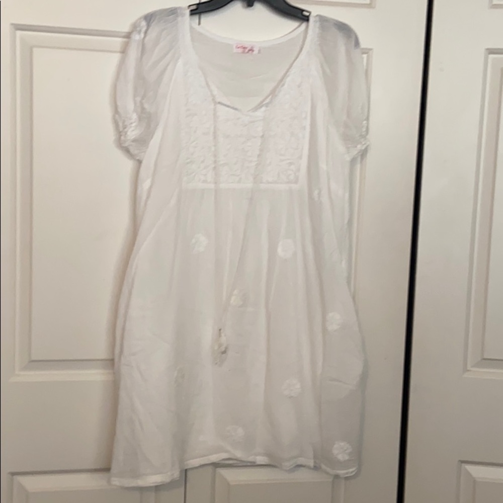 White dress